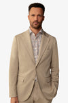 Giacca da abito relax tech tortora slim-Dan John