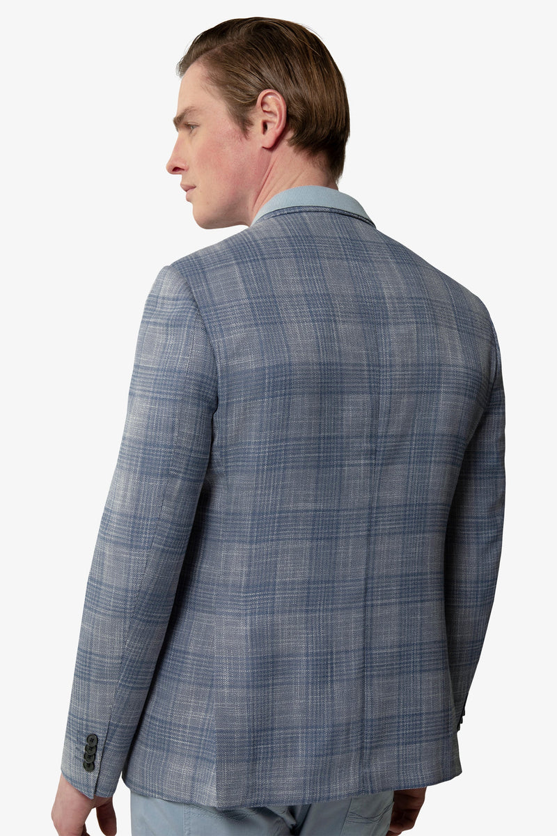 Giacca fantasia principe di Galles melange-Dan John