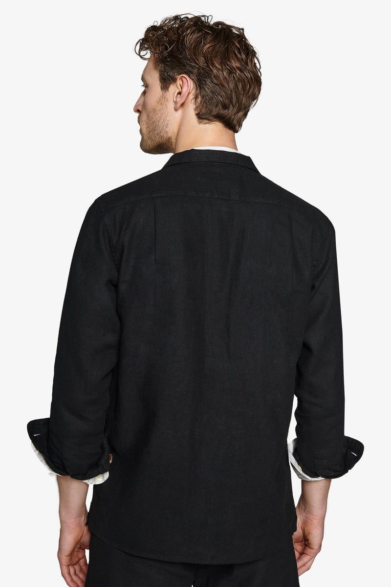 Giacca sahariana armaturata nero-Dan John