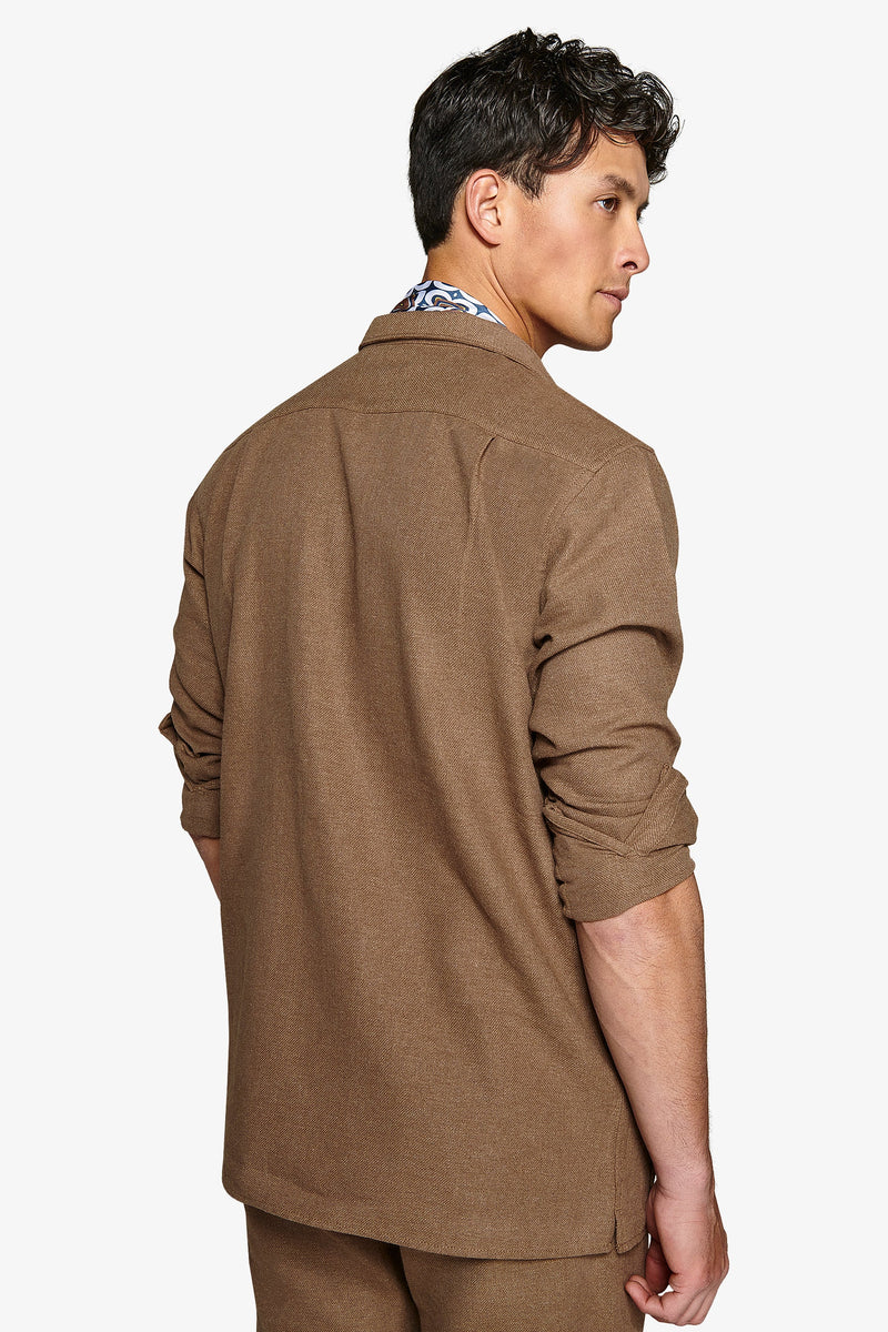 Giacca sahariana armaturata terra-Dan John