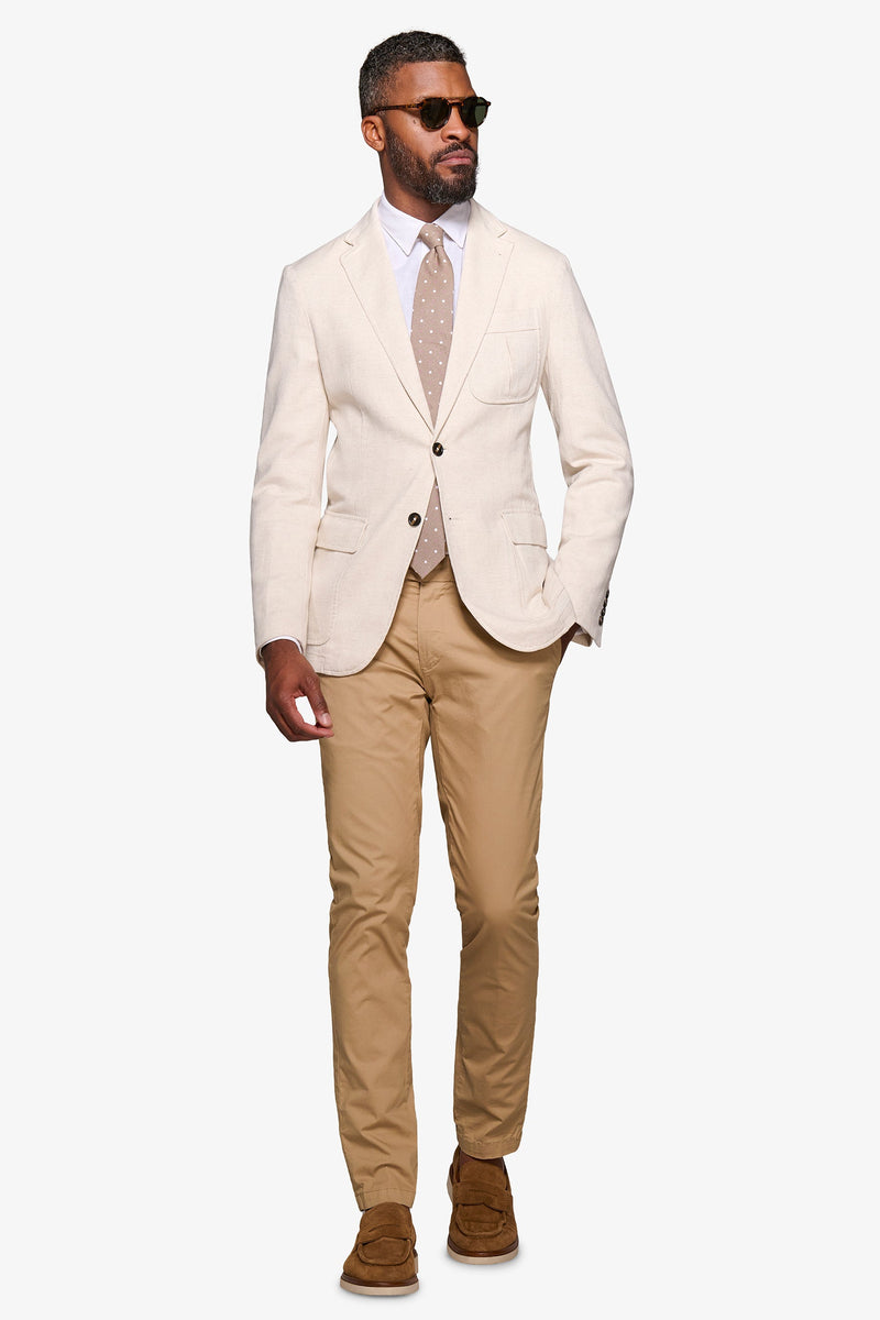 Giacca spigata sabbia-Dan John