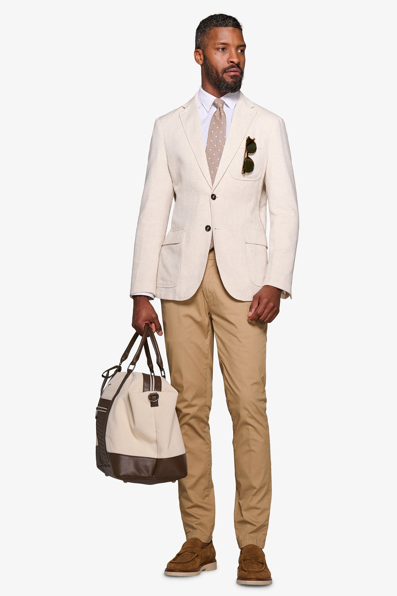 Giacca spigata sabbia-Dan John