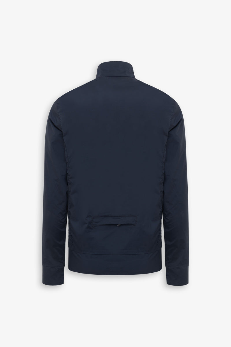 Giubbino tecnico full zip DNJ blu-Dan John