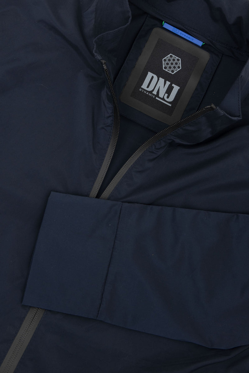 Giubbino tecnico full zip DNJ blu-Dan John