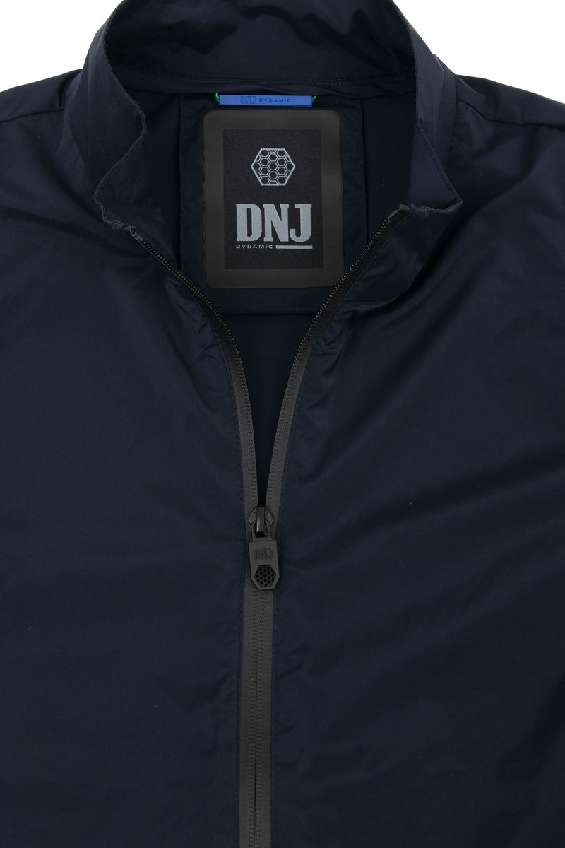 Giubbino tecnico full zip DNJ blu-Dan John