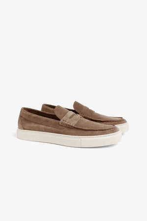 Mocassins penny beiges
