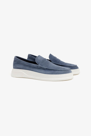 Mocassino Penny suede denim-Dan John