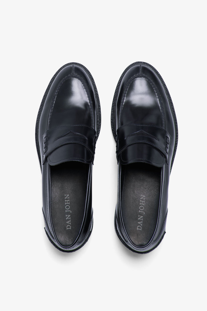 Mocassino college blu-Dan John