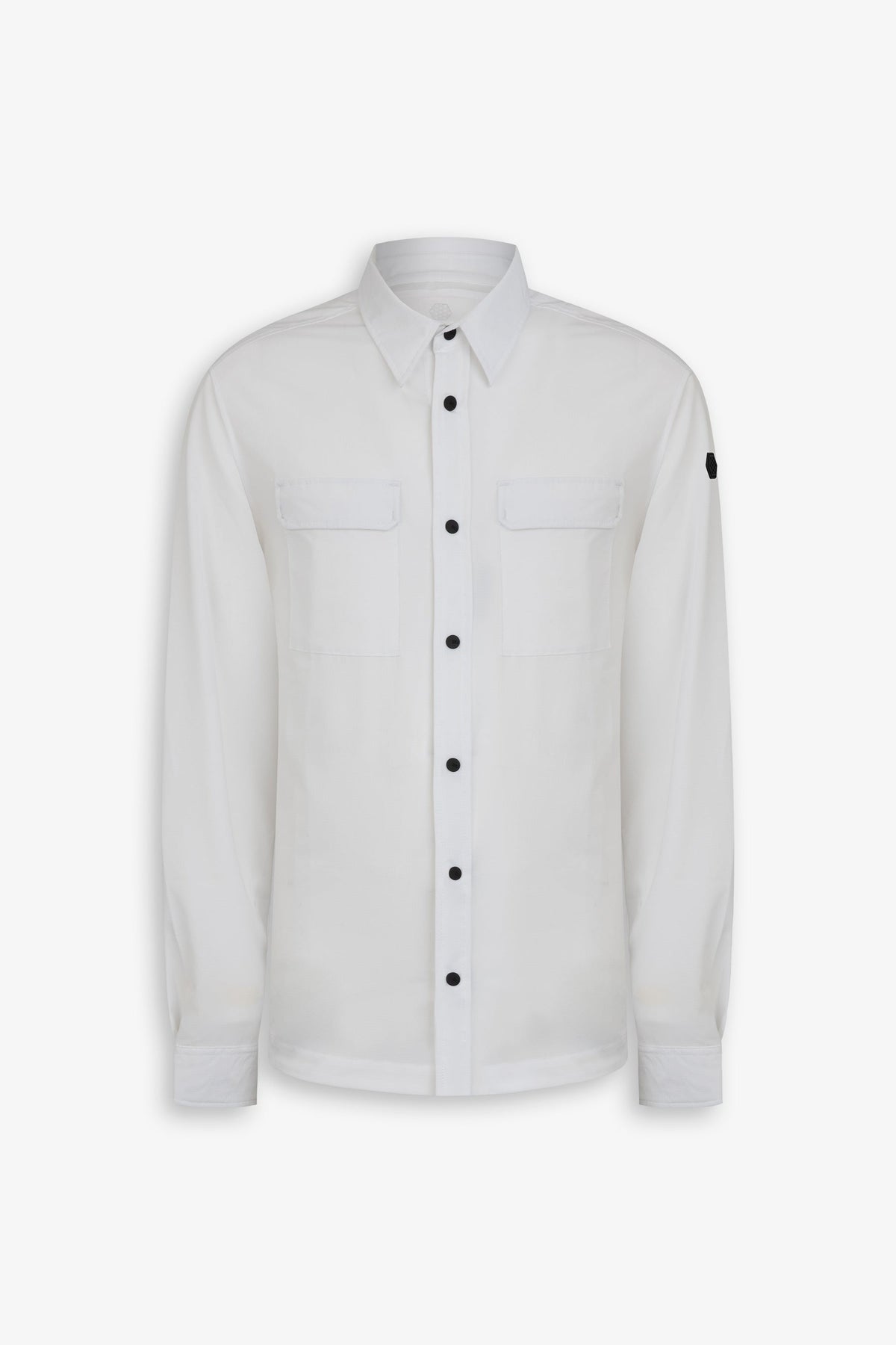 Overshirt in ripstop tecnica DNJ bianca-Dan John