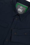 Overshirt in ripstop tecnica DNJ blu-Dan John