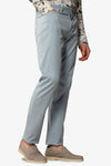 Pantalone 5 tasche stretch cielo-Dan John