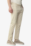 Pantalone 5 tasche stretch crema-Dan John
