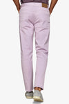 Pantalone 5 tasche stretch lavanda-Dan John