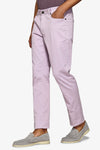 Pantalone 5 tasche stretch lavanda-Dan John