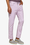 Pantalone 5 tasche stretch lavanda-Dan John