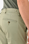 Pantalone chino armaturato salvia slim-Dan John