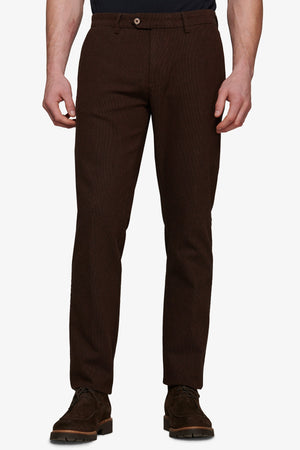 Pantalone chino armaturato stretch biscotto-Dan John