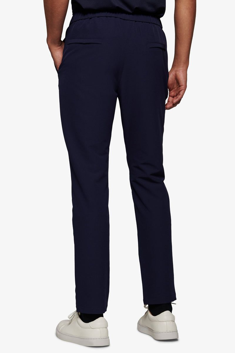 Pantaloni chino tecnico DNJ blu-Dan John