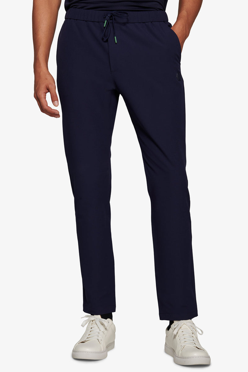 Pantaloni chino tecnico DNJ blu-Dan John
