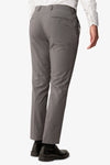 Pantalone da abito melange grigio-Dan John