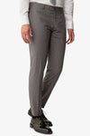 Pantalone da abito melange grigio-Dan John