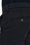 Pantalone in canvas tinto capo nero slim-Dan John
