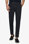 Pantalone in canvas tinto capo nero slim-Dan John