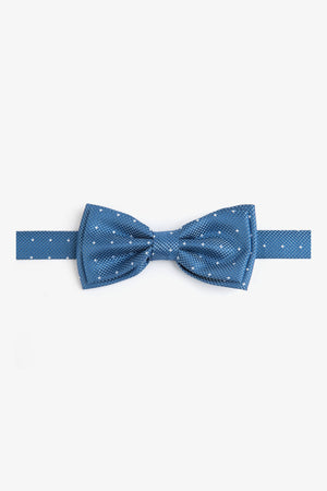 Papillon fantasia micro pois azzurro-Dan John