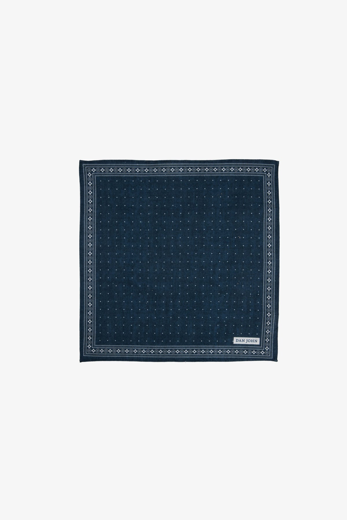 Pochette a pois blu-Dan John