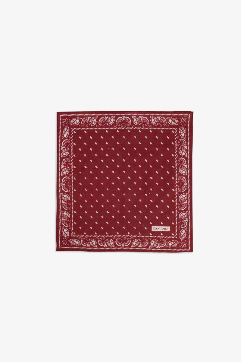 Pochette disegno cashmere mattone-Dan John