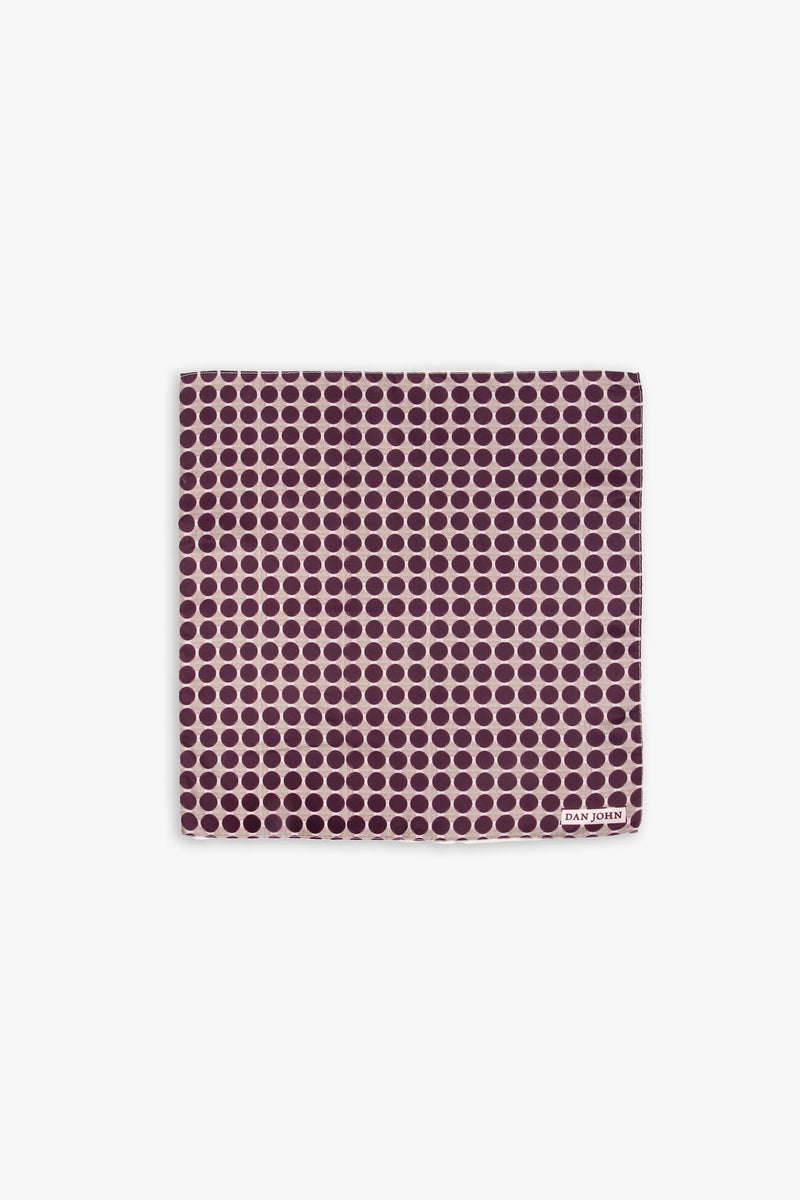 Pochette disegno cerchi bordeaux-Dan John