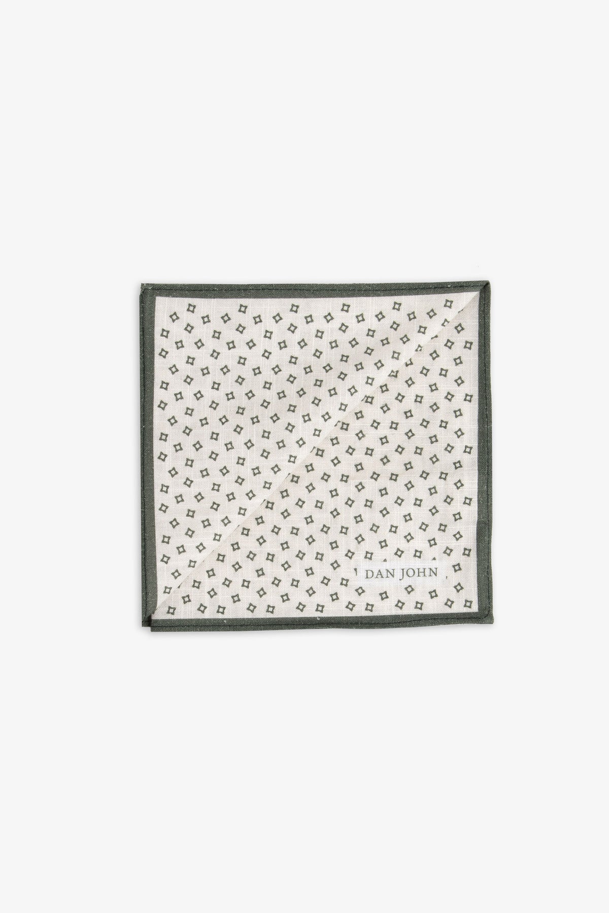 Pochette disegno micro fiore panna-Dan John