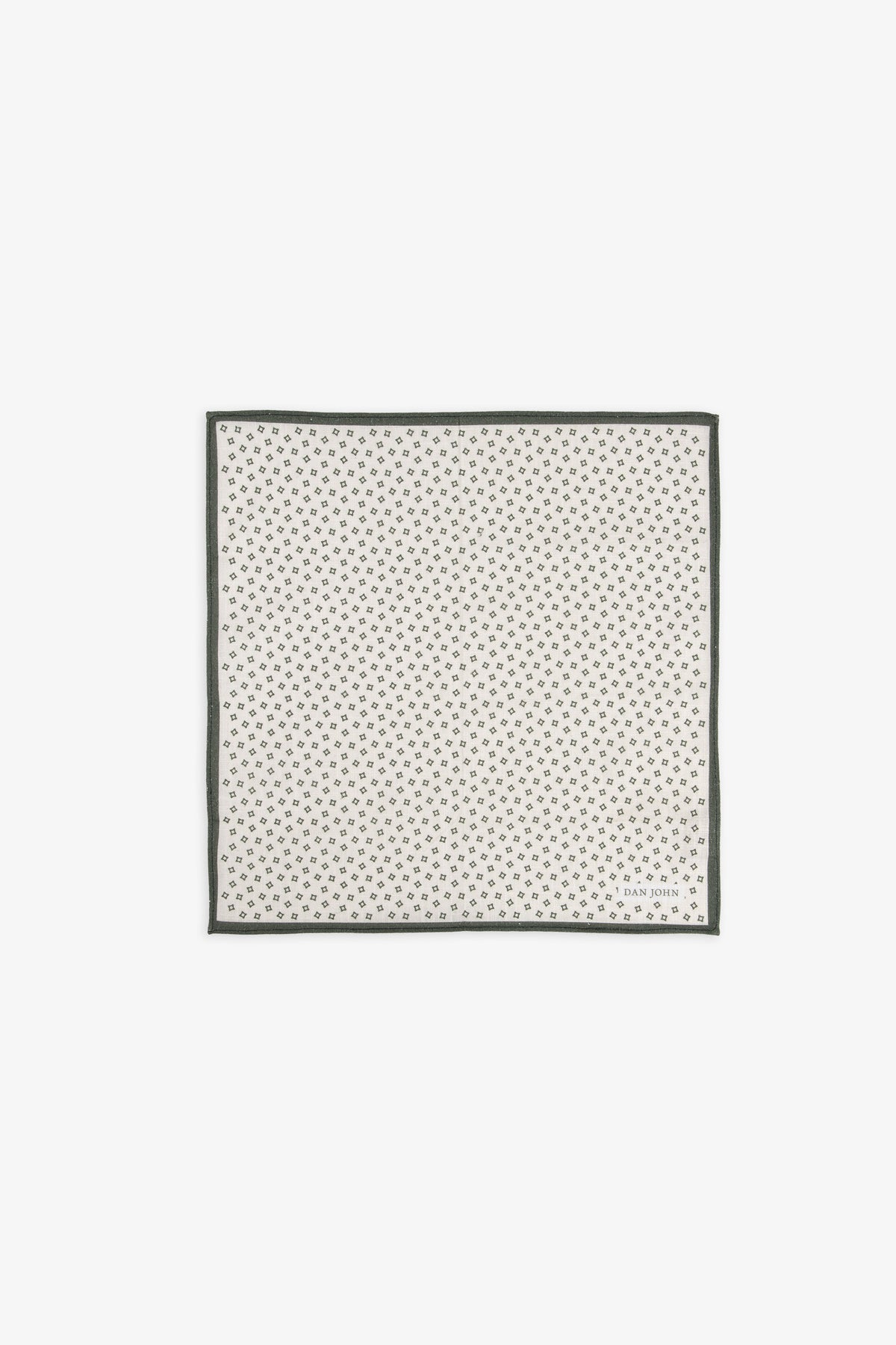 Pochette disegno micro fiore panna-Dan John