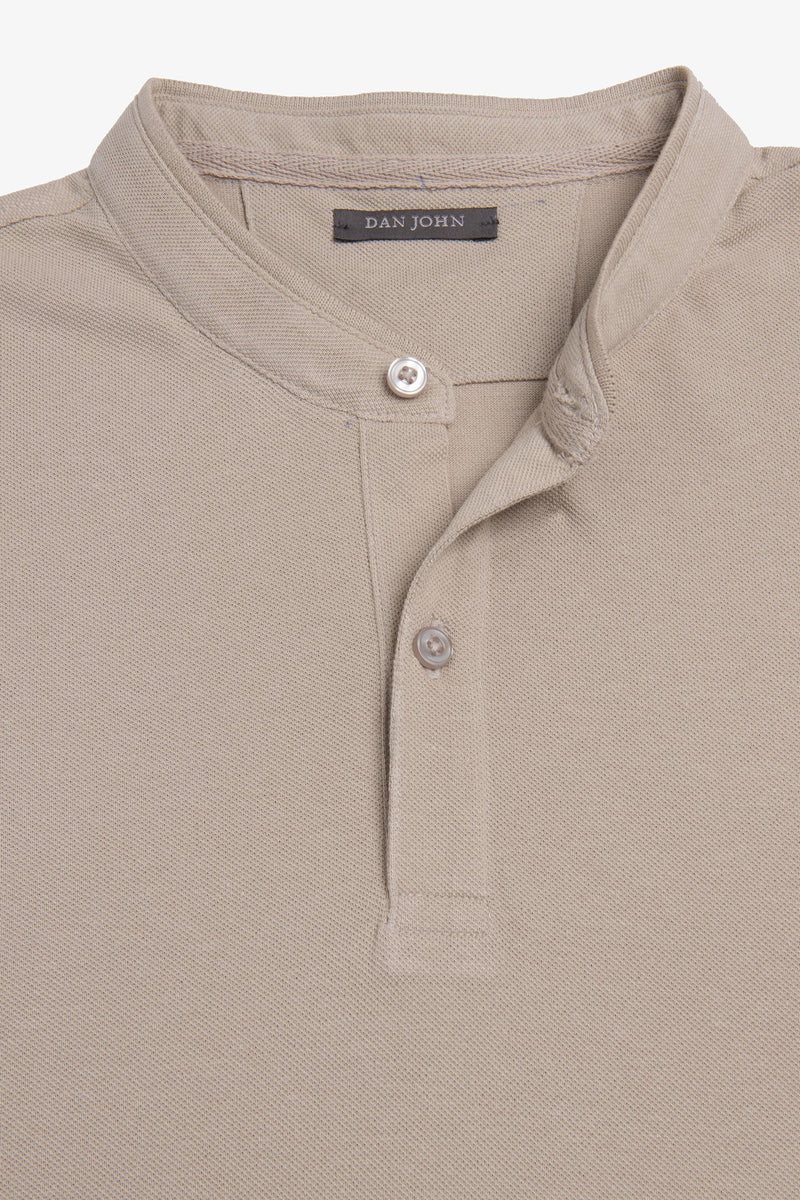 Polo piquet collo coreano corda-Dan John