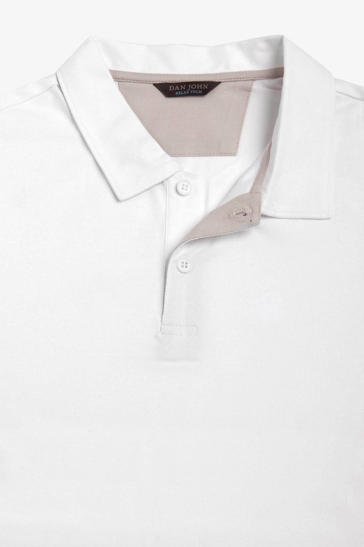 Polo relax tech bianca-Dan John
