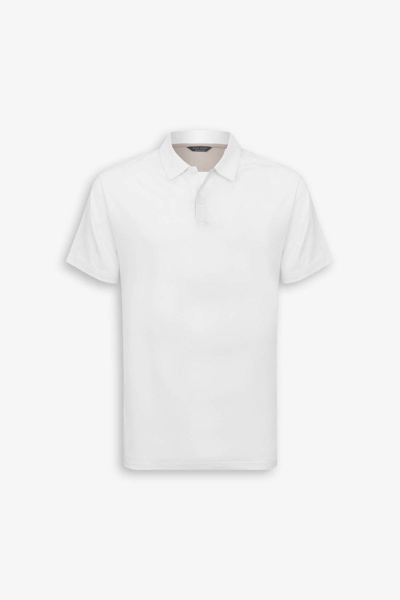 Polo relax tech bianca-Dan John