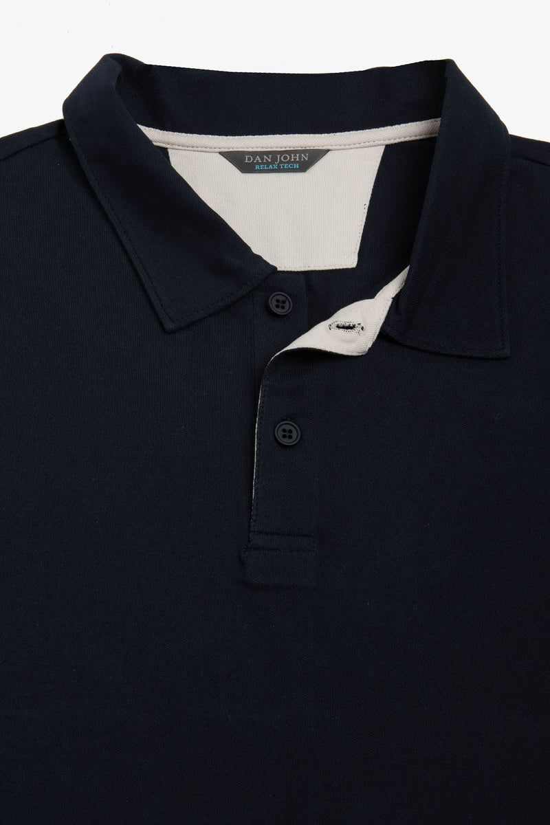 Polo relax tech blu-Dan John
