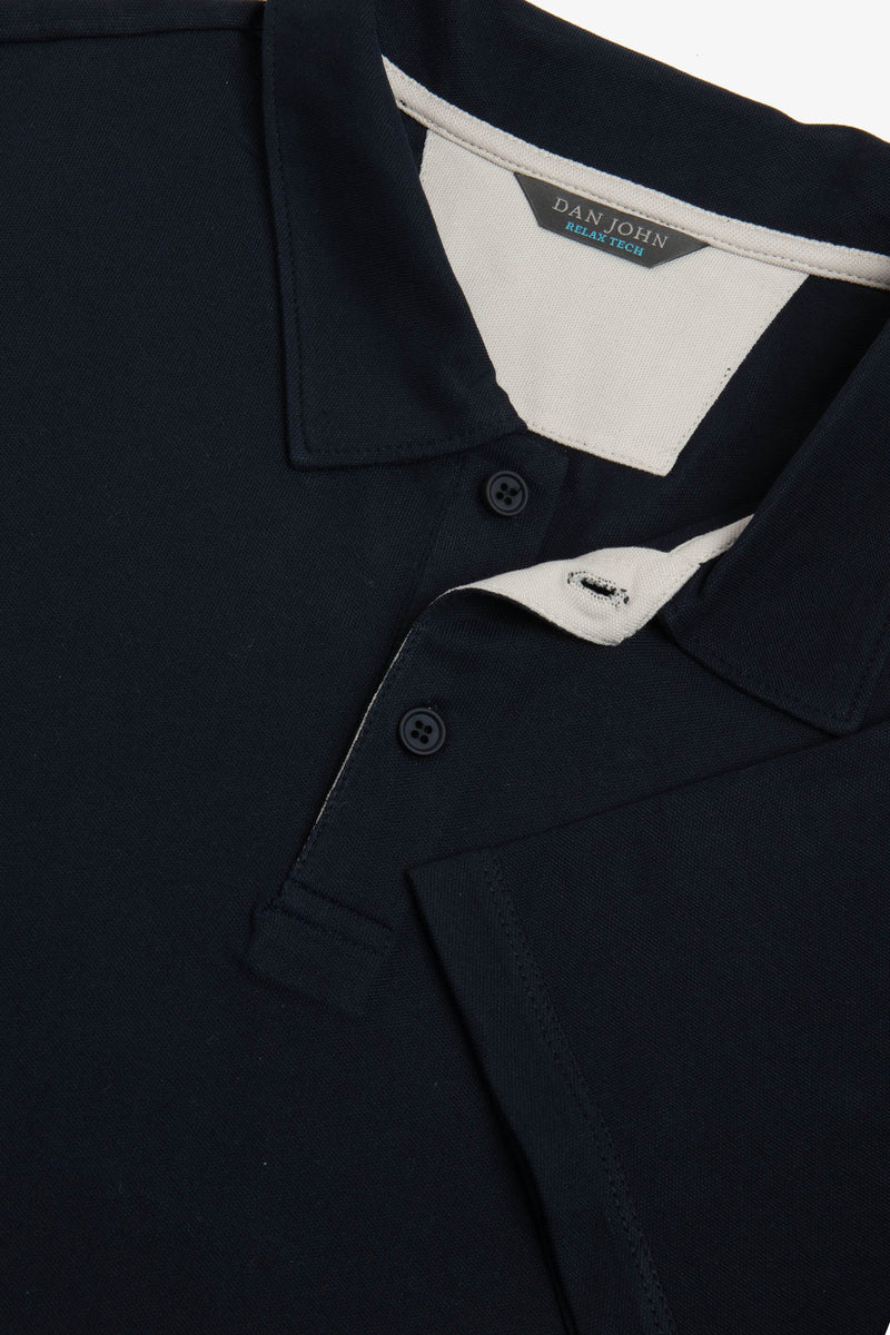 Polo relax tech blu-Dan John
