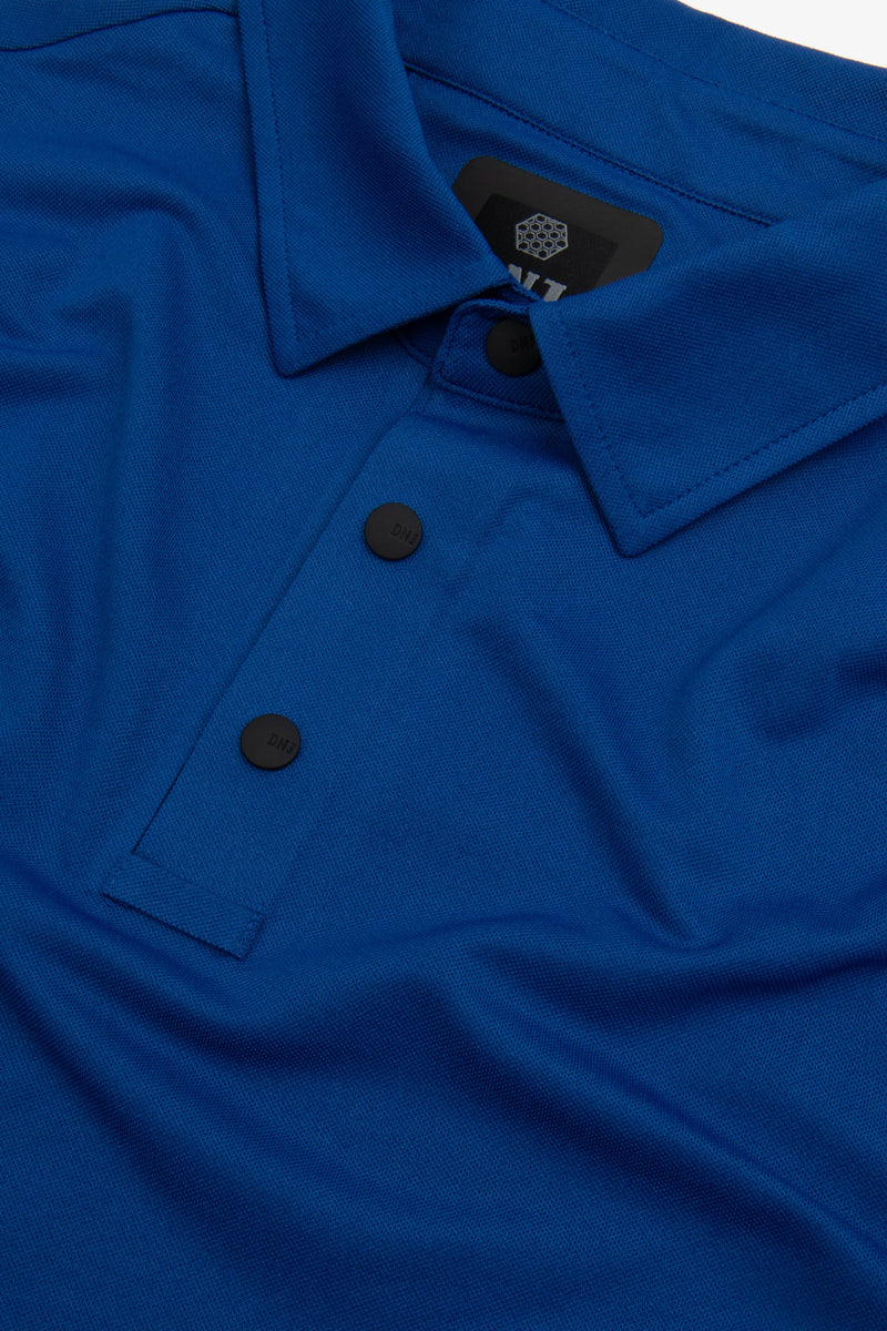Polo tecnica con bottoni royal DNJ-Dan John