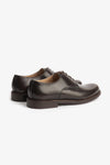 Scarpa classica derby suola in cuoio cacao-Dan John