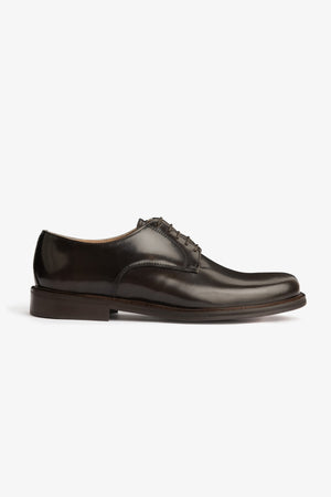 Scarpa classica derby suola in cuoio cacao-Dan John