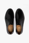 Scarpa classica derby suola in cuoio nera-Dan John