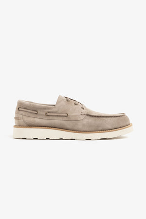 Scarpa da barca taupe-Dan John