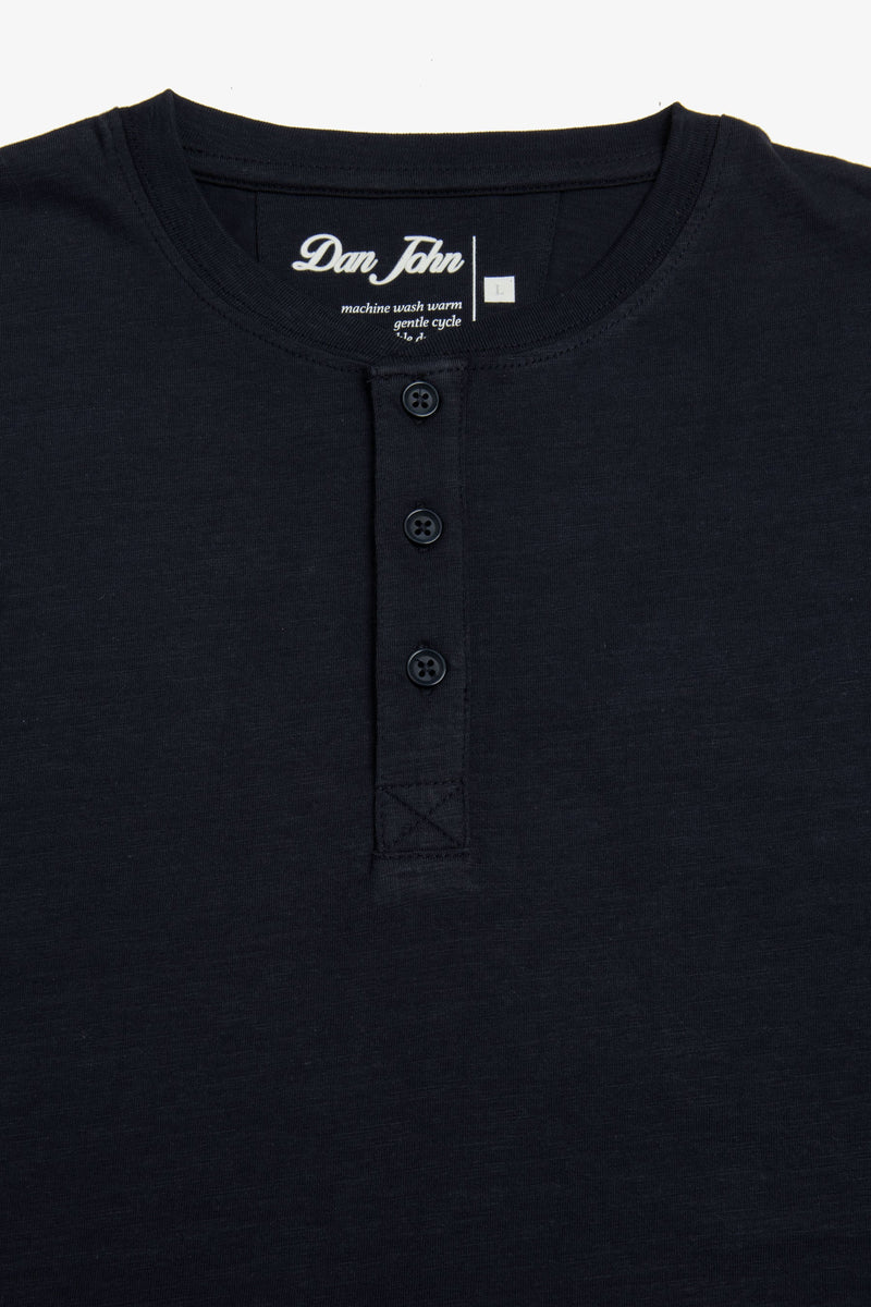 T-shirt chester effetto fiammato blu-Dan John