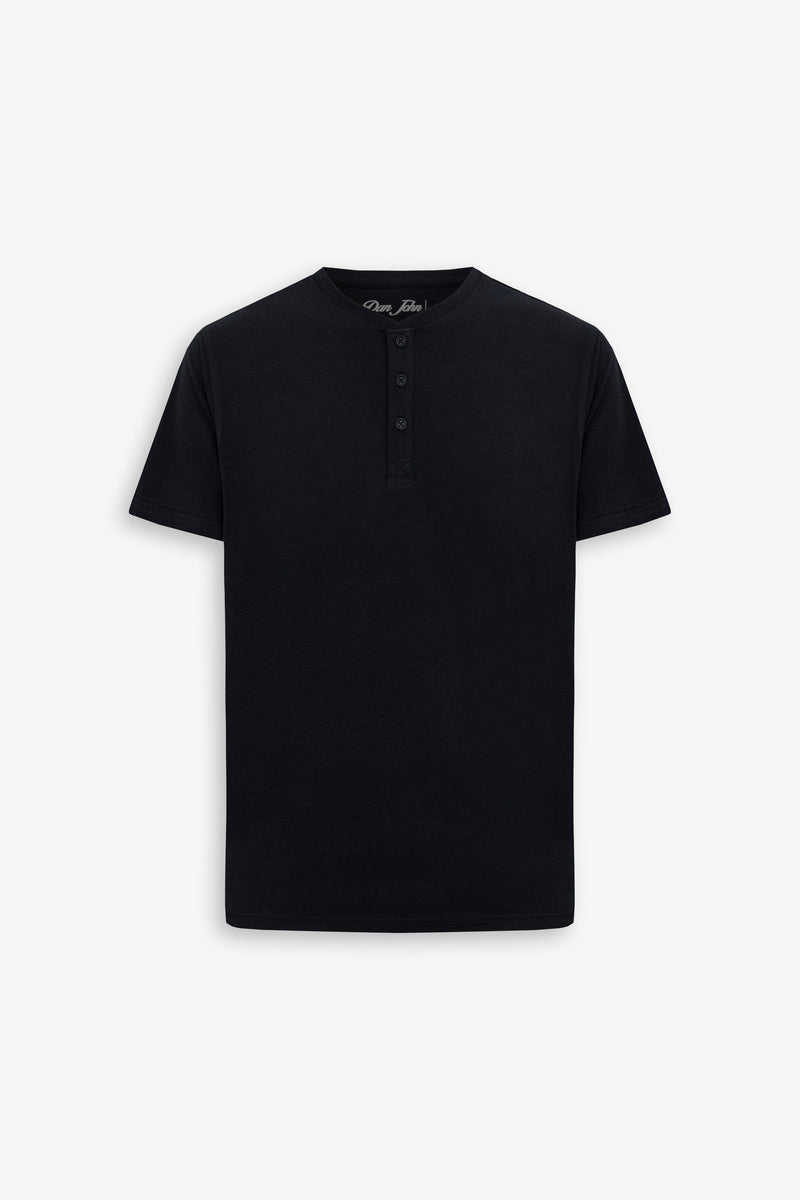 T-shirt chester effetto fiammato blu-Dan John