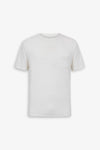 T-shirt girocollo effetto spugna papiro-Dan John
