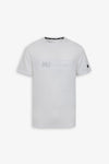 T-shirt inserto rete con logo bianca DNJ-Dan John
