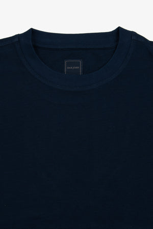 T-shirt piquet navy-Dan John