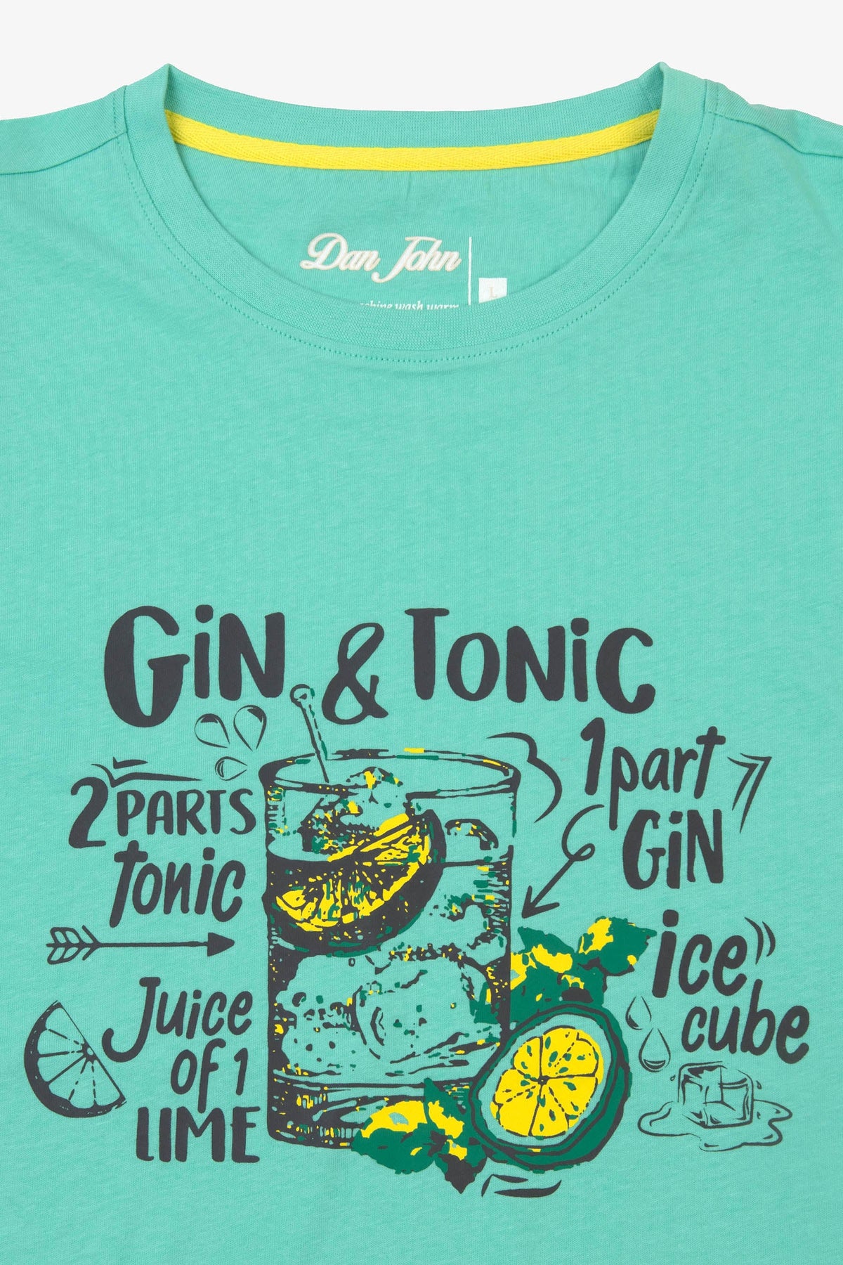 T-shirt stampa cocktail-Dan John