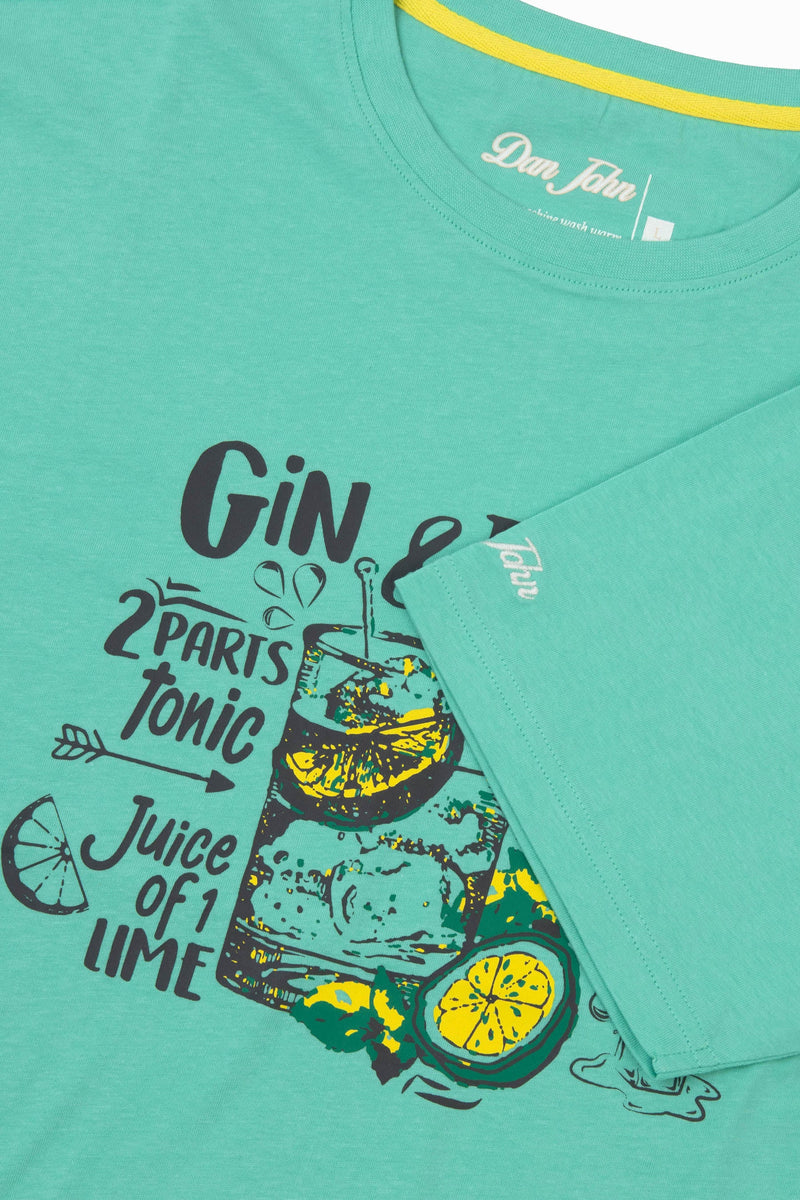 T-shirt stampa cocktail-Dan John